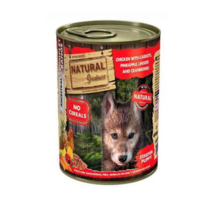 Lata Pollo Zanahoria y Piña para Perro Cachorro