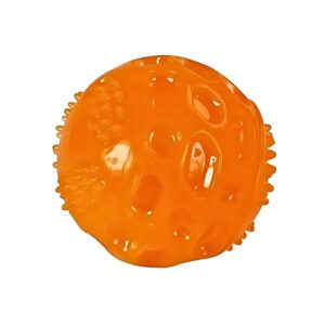 Pelota Toyfastic Squeaky Naranja para Perros 6cm.