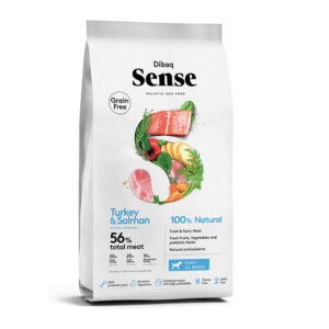 Dibaq Sense Pavo y Salmón Pienso para Perro 12kg