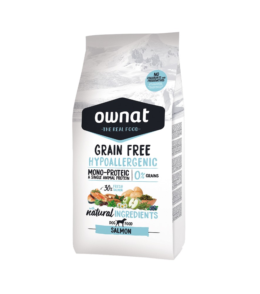 GRAIN FREE HYPOALLERGENIC SALMON (DOG) 3KG