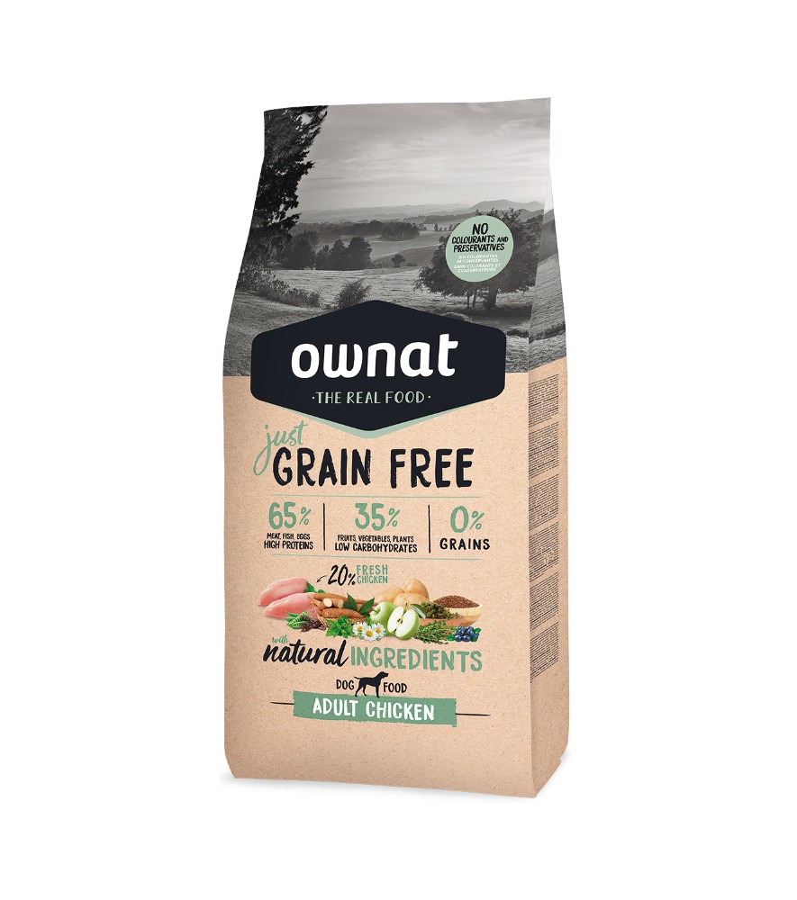 JUST GRAIN FREE ADULT CHICKEN (DOG)