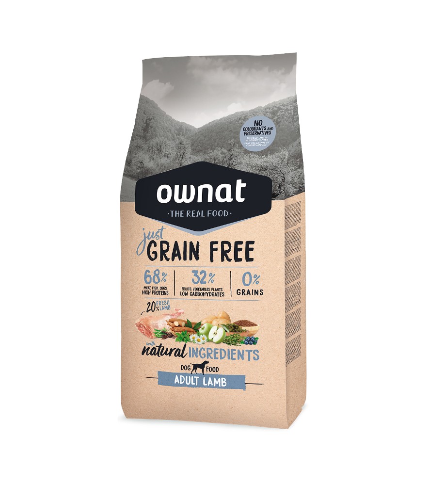 JUST GRAIN FREE ADULT LAMB (DOG)