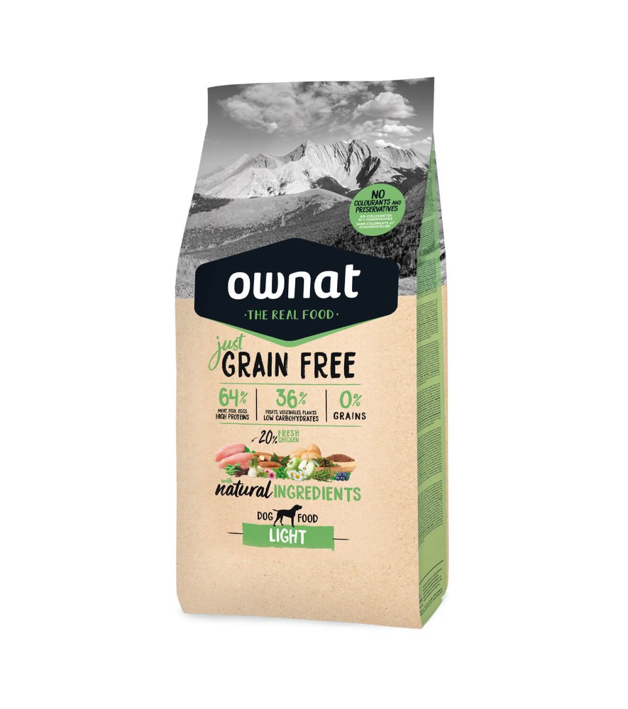 JUST GRAIN FREE LIGHT(DOG) 3KG